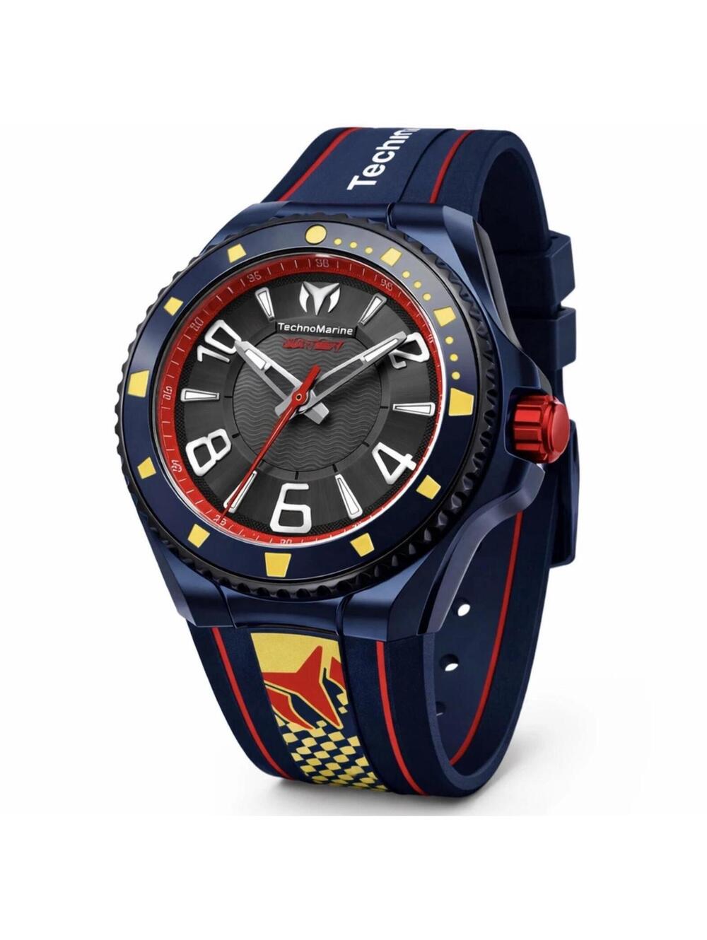TechnoMarine Racing Legends Men's Watch - 44mm, Blue (TM-525006)